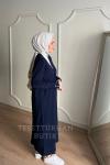 MERSERİZE HIRKA Lacivert